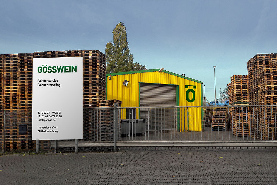 Gösswein Paletten-Recycling in Ladenburg
